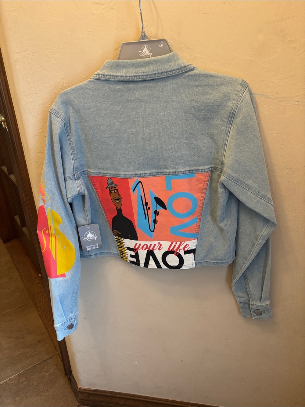 NWT Disneys Soul Jean Jacket! Size xs